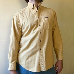 Woolrich | Vintage Butter Yellow Button Down Shirt